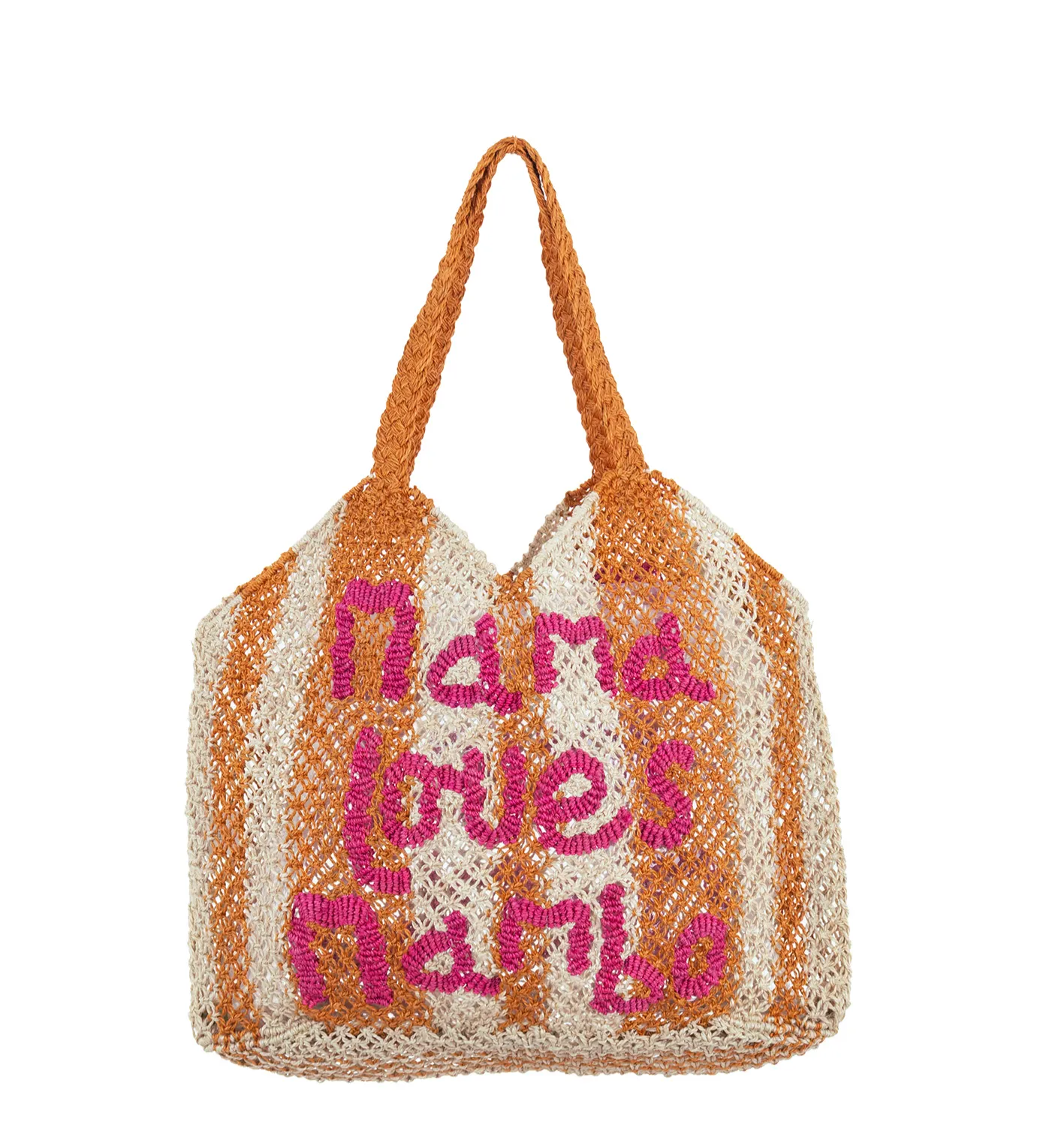 Mama Loves Mambo Jute Tote