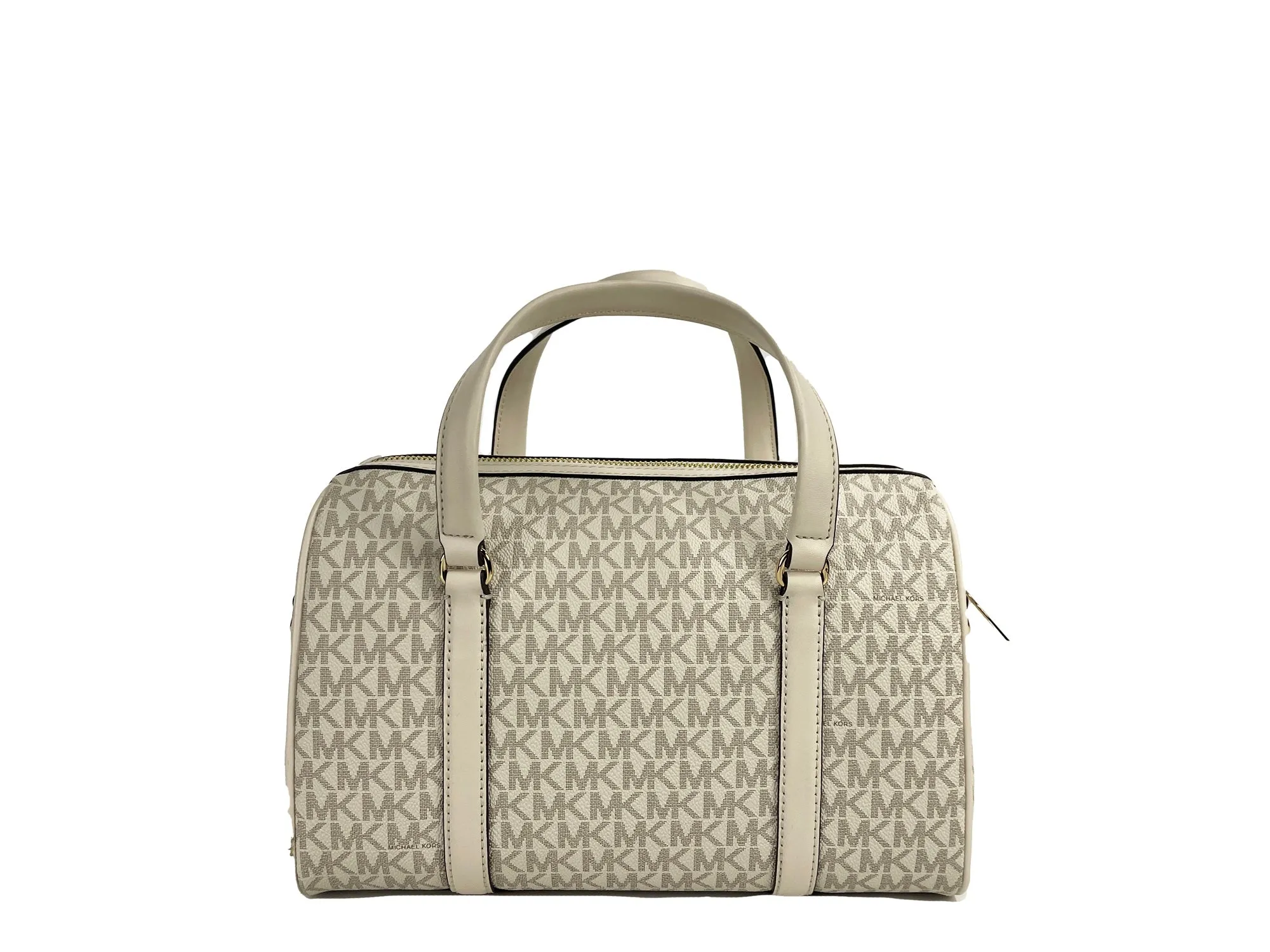 Michael Kors Travel Medium Duffle Crossbody Bag (Cream)