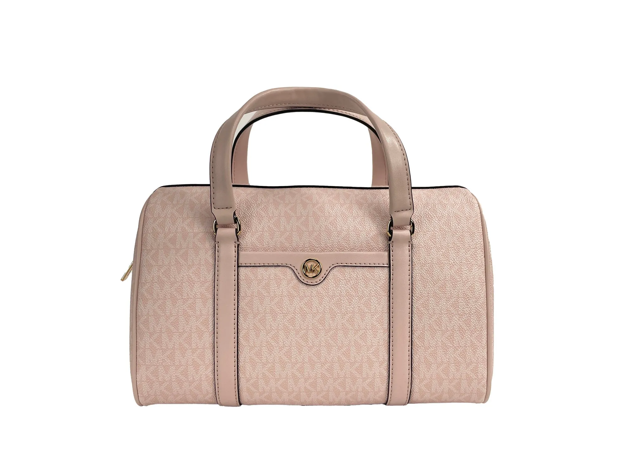 Michael Kors Travel Medium Duffle Crossbody Bag (Powder Blush)