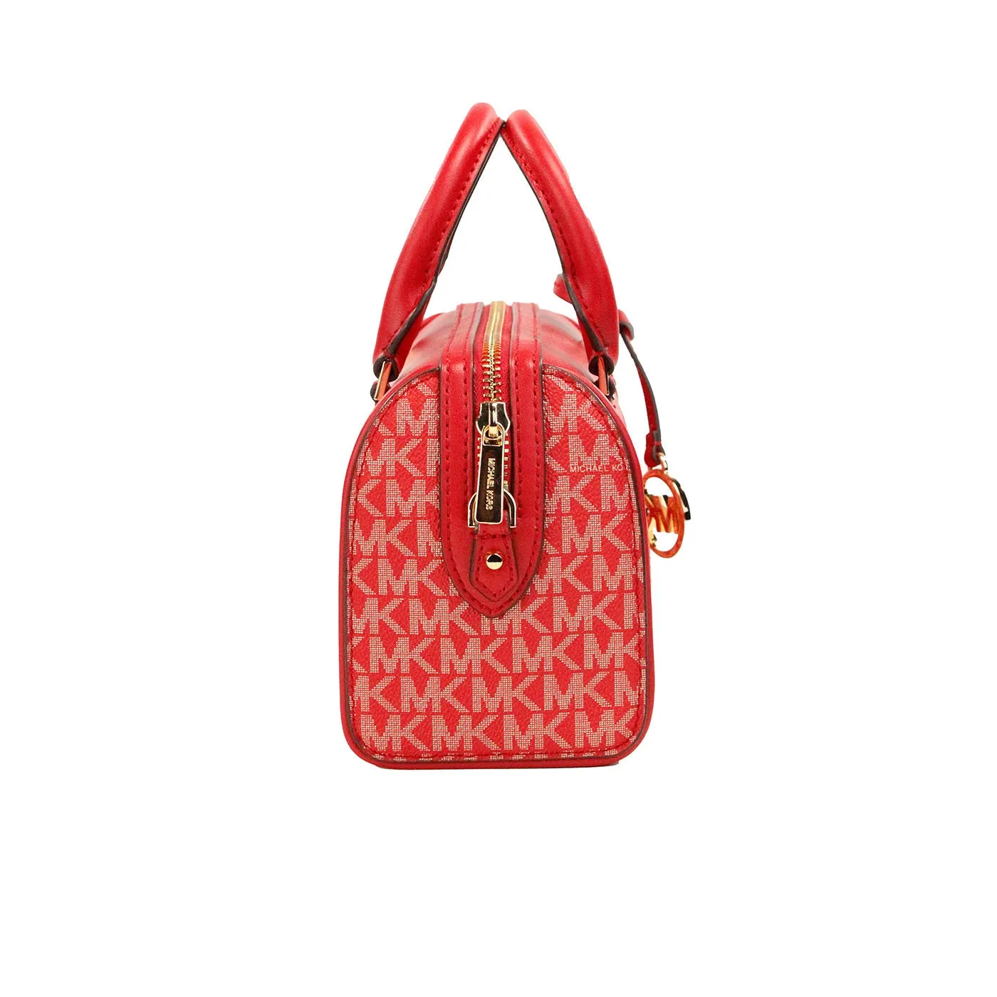 Michael Kors Travel XS Duffle Crossbody Bag (Bright Red Multi)