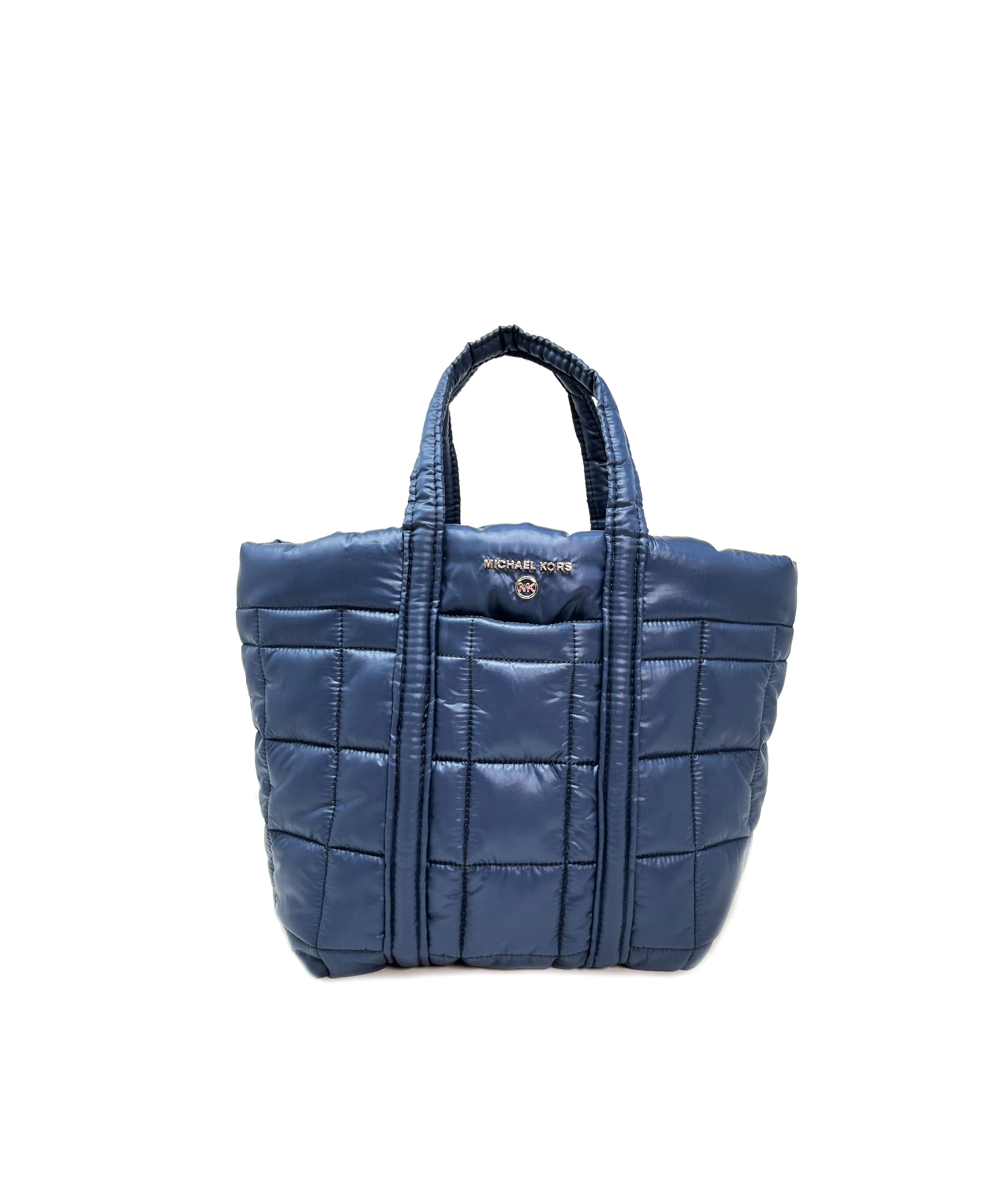 Michael Kors Women's Navy Stirling Small Grab Tote