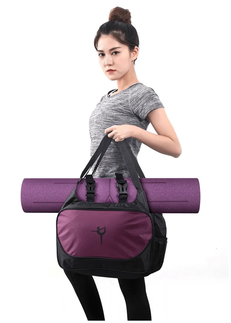 Multifunctional Waterproof Sport Women's Bag with Mat Clip - SF0922