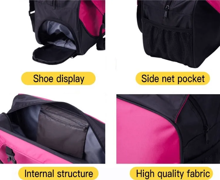 Multifunctional Waterproof Sport Women's Bag with Mat Clip - SF0922