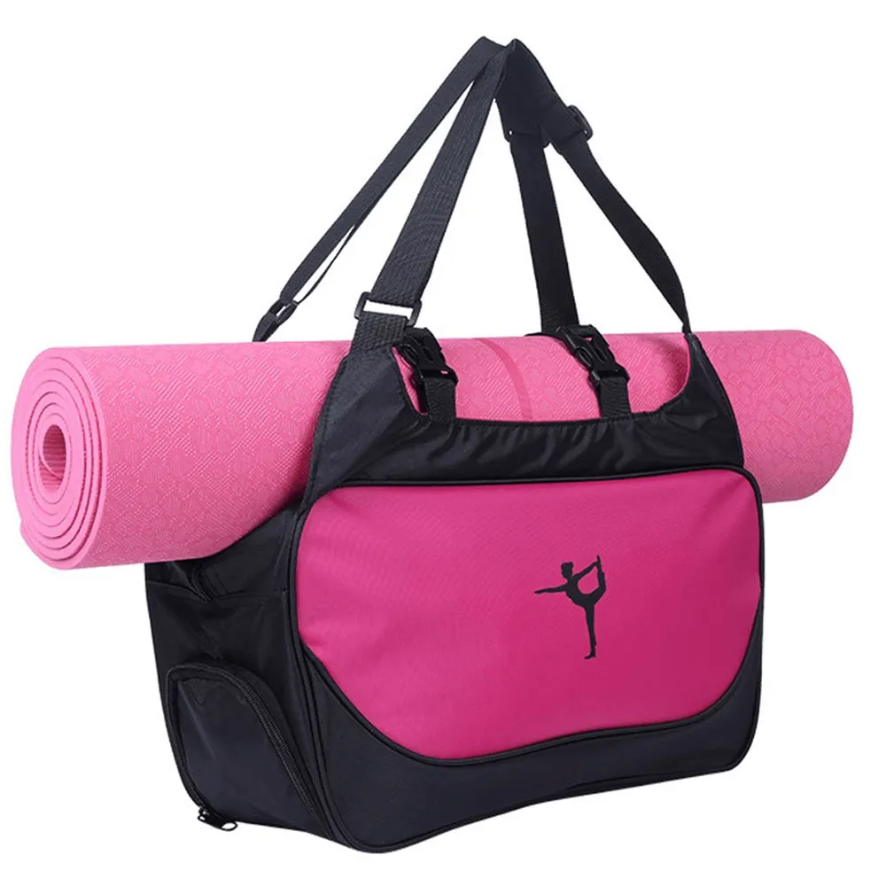 Multifunctional Waterproof Sport Women's Bag with Mat Clip - SF0922