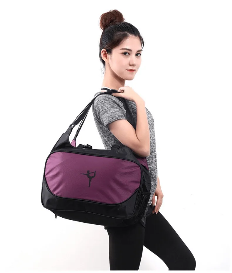 Multifunctional Waterproof Sport Women's Bag with Mat Clip - SF0922