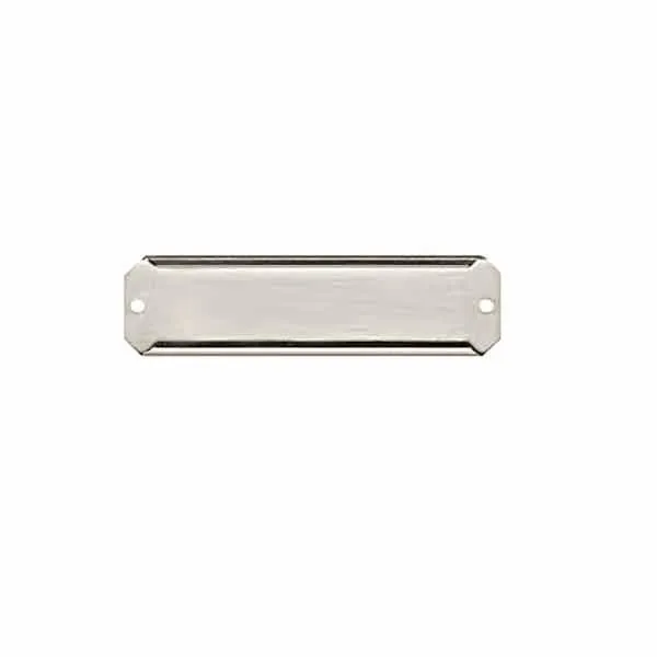 Narrow Aluminum Card Holders, 1/2 inch