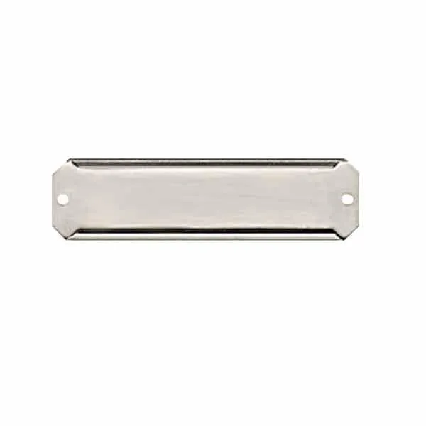 Narrow Aluminum Card Holders, 3/4 inch