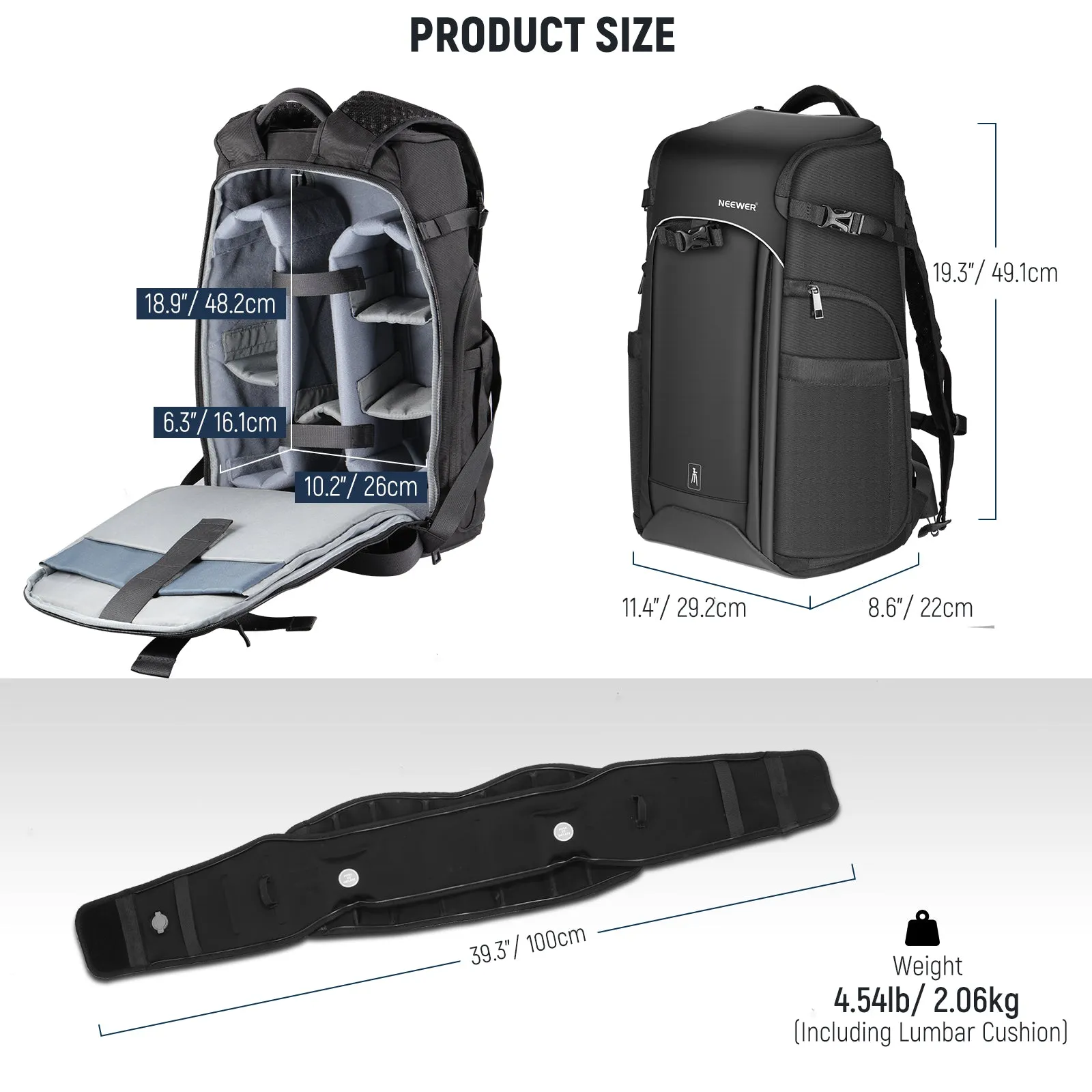 NEEWER PB010 20L Camera Backpack