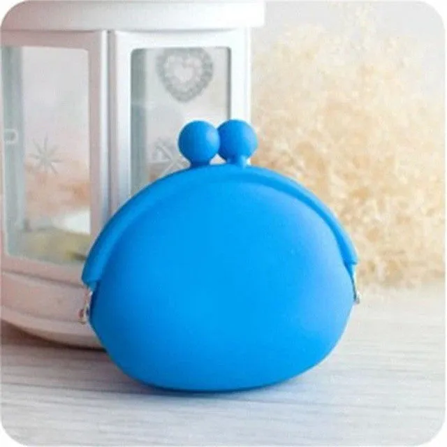 NEW MINI women wallets fashion women messenger bags silicone coin purse baby toys children gift