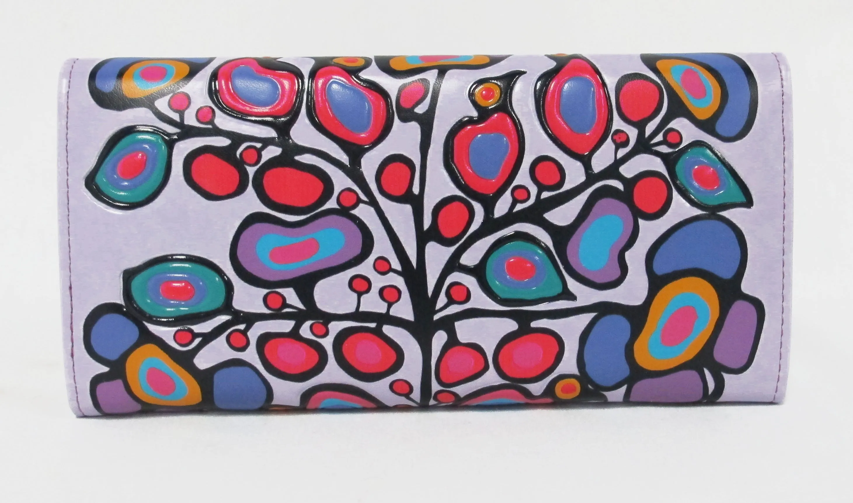 Norval Morrisseau Woodland Floral Wallet