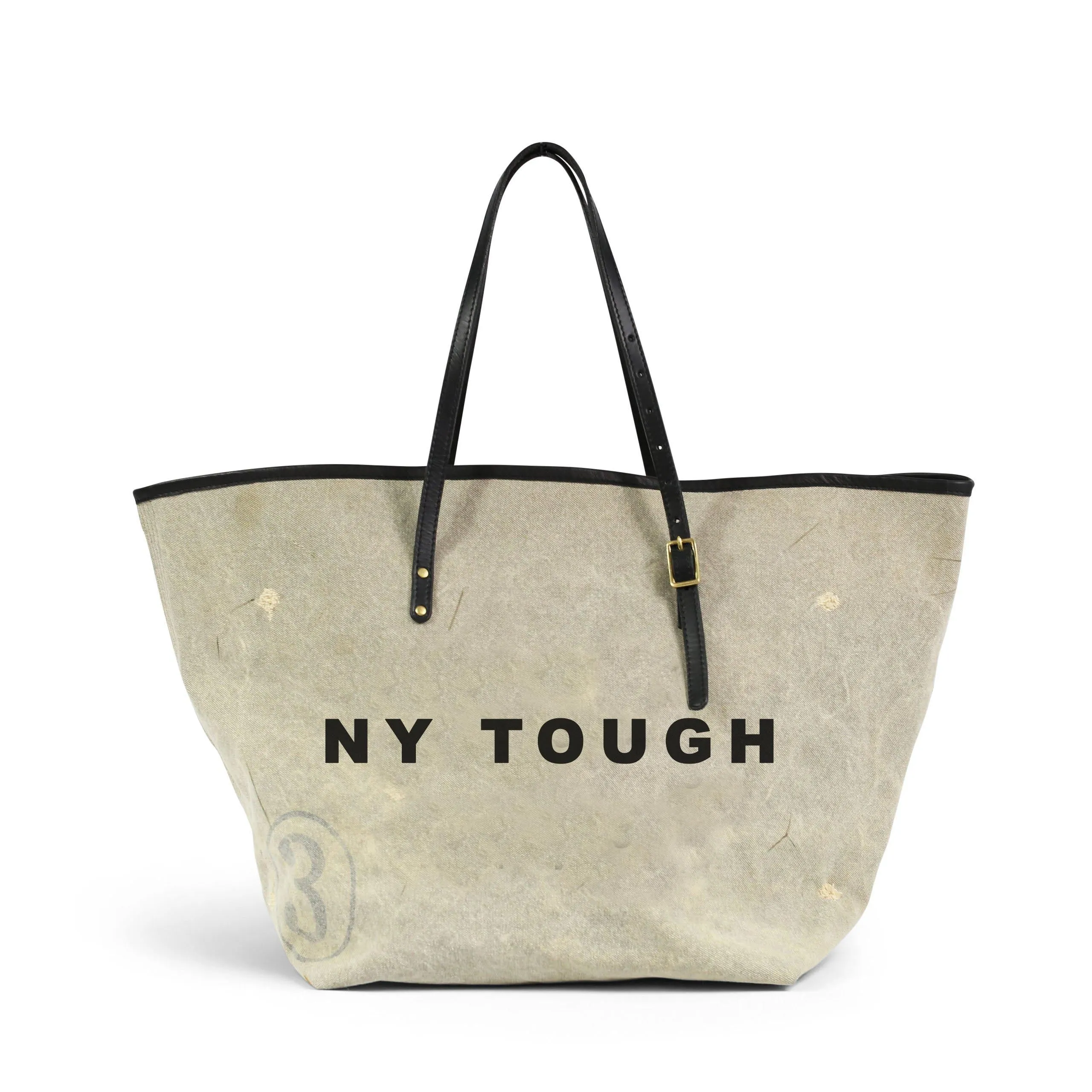 Ny Tough Distressed Canvas Tote