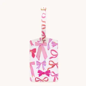 Pink Bows Luggage Tag