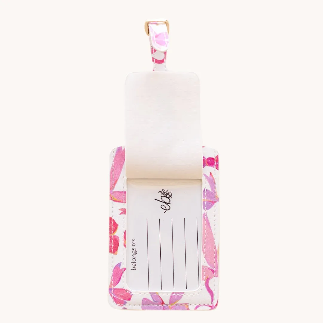 Pink Bows Luggage Tag