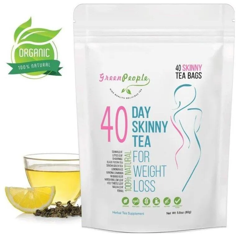 Pure Natural Slimming Detox Appetite Suppressant Weight Loss  Body Cleansing Tea