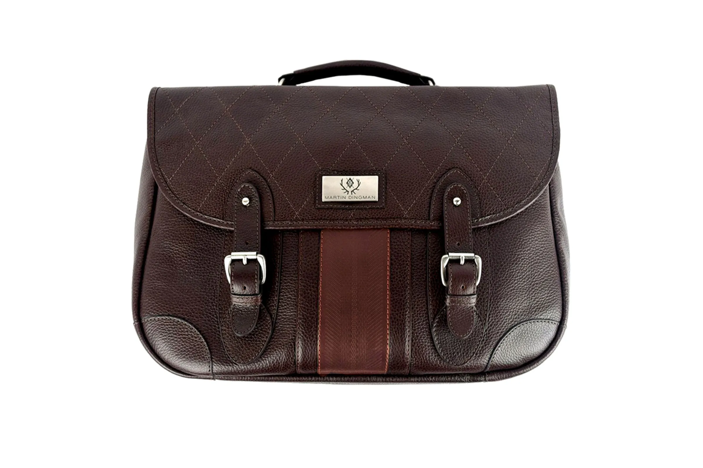 Rudyard Saddle Leather Lodge Brief - Chocolate