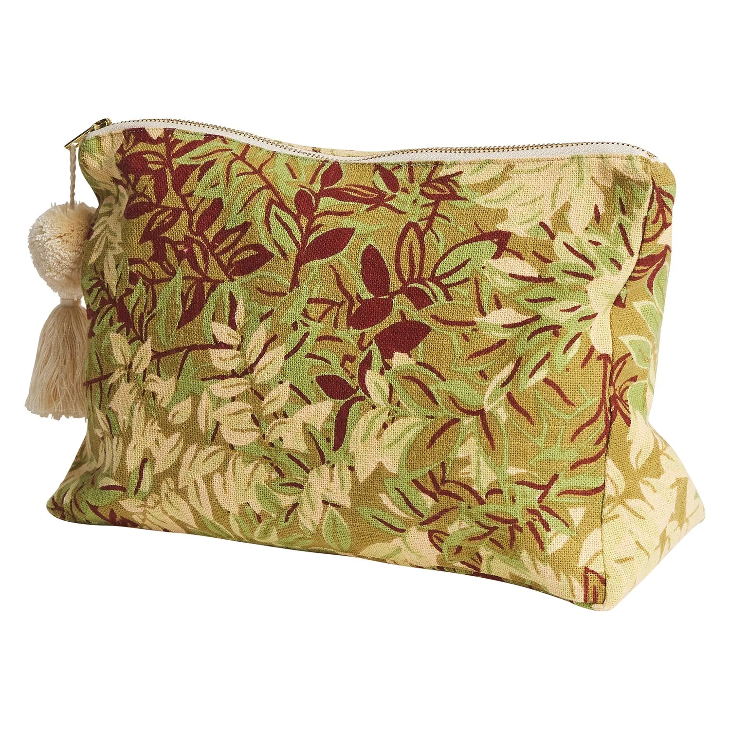 Sage x Clare  Alka Cosmetic Bag - Reed