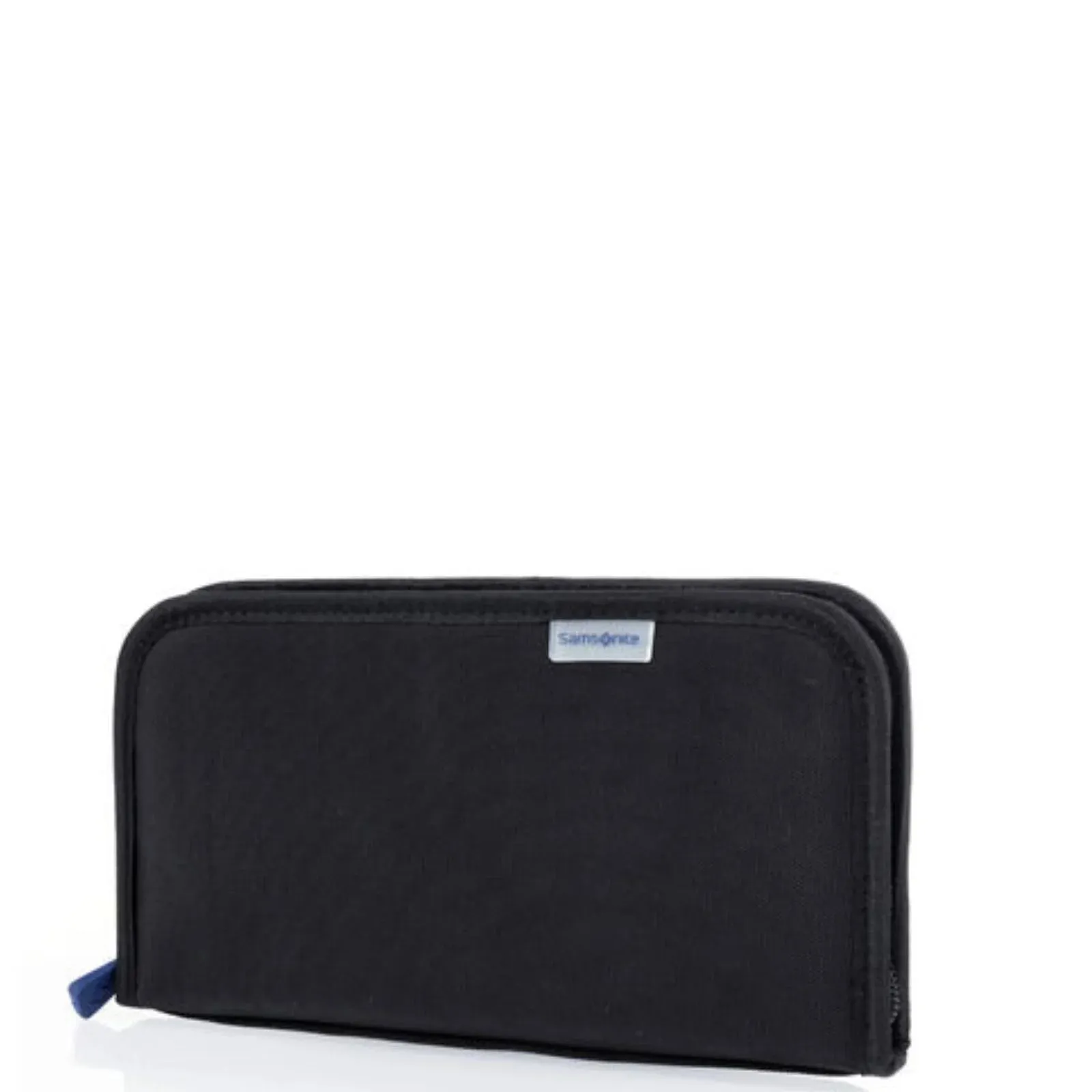 SAMSONITE RFID ZIPPERED TRAVEL WALLET BLACK