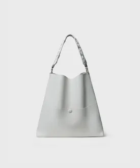 Slim M Stich Tote 23 Grained Leather Jasmin