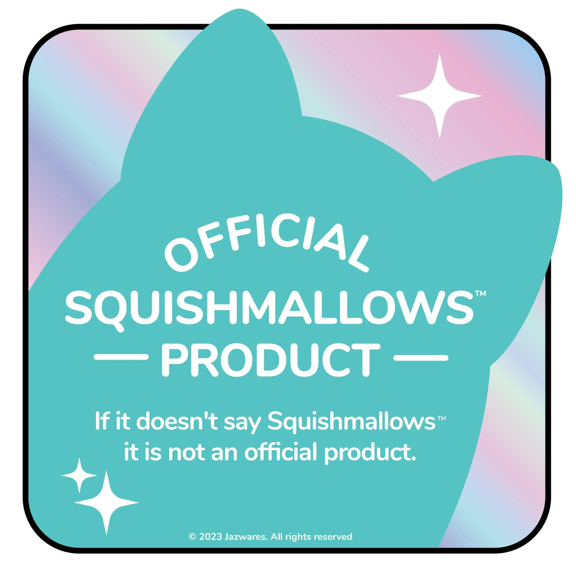 Squishmallows 3.5 Inch Plush Clip-On S20 Tycho Blue And White Parakeet