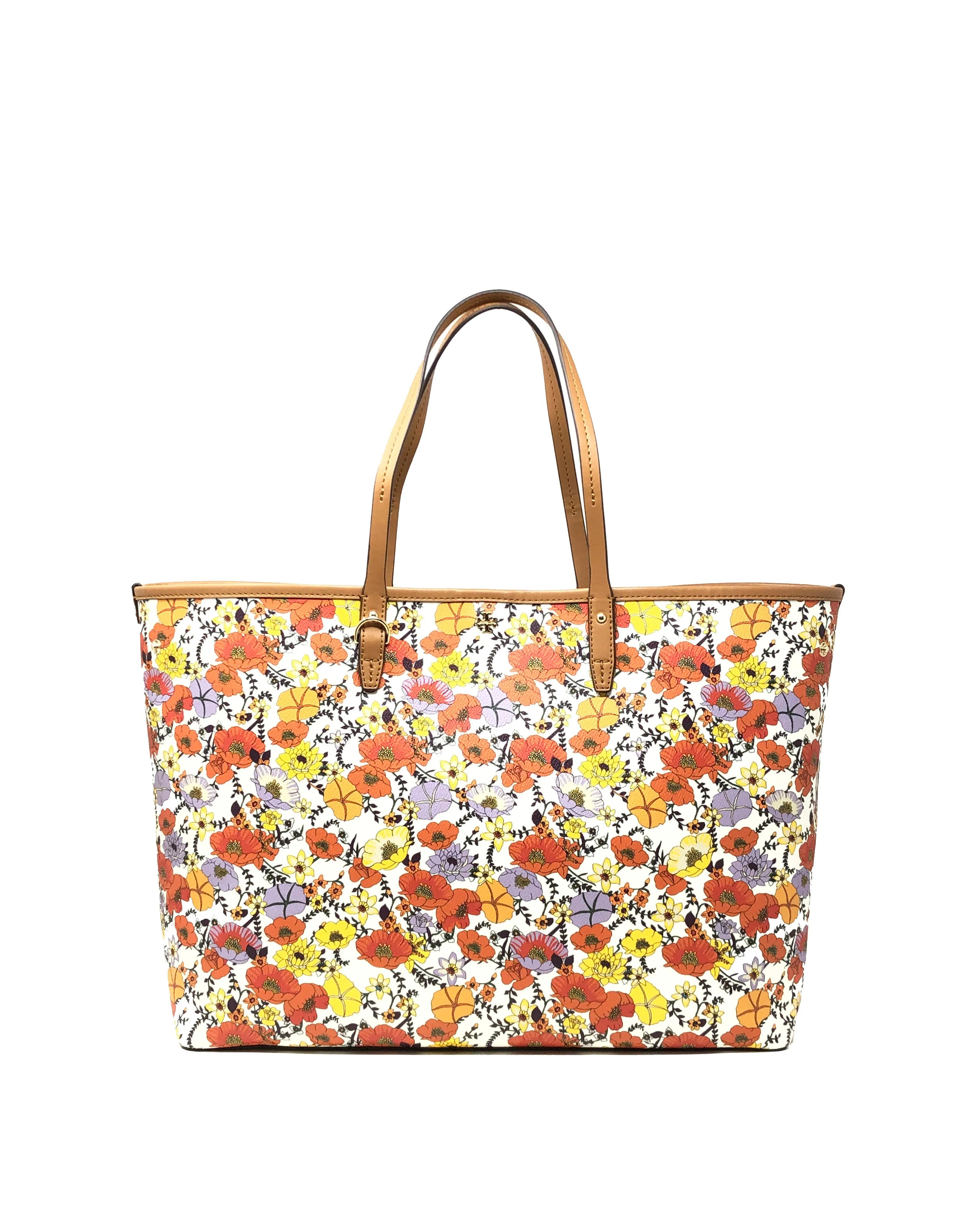 Tory Burch Blossom Ditsy Kerrington Square Tote