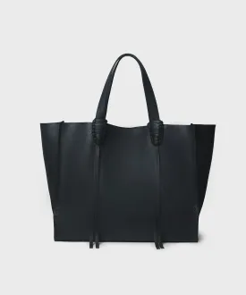 Tote 23 Grained Leather Black