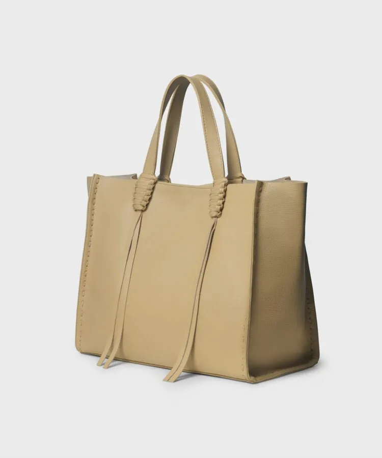 Tote 23 Grained Leather Magnolia