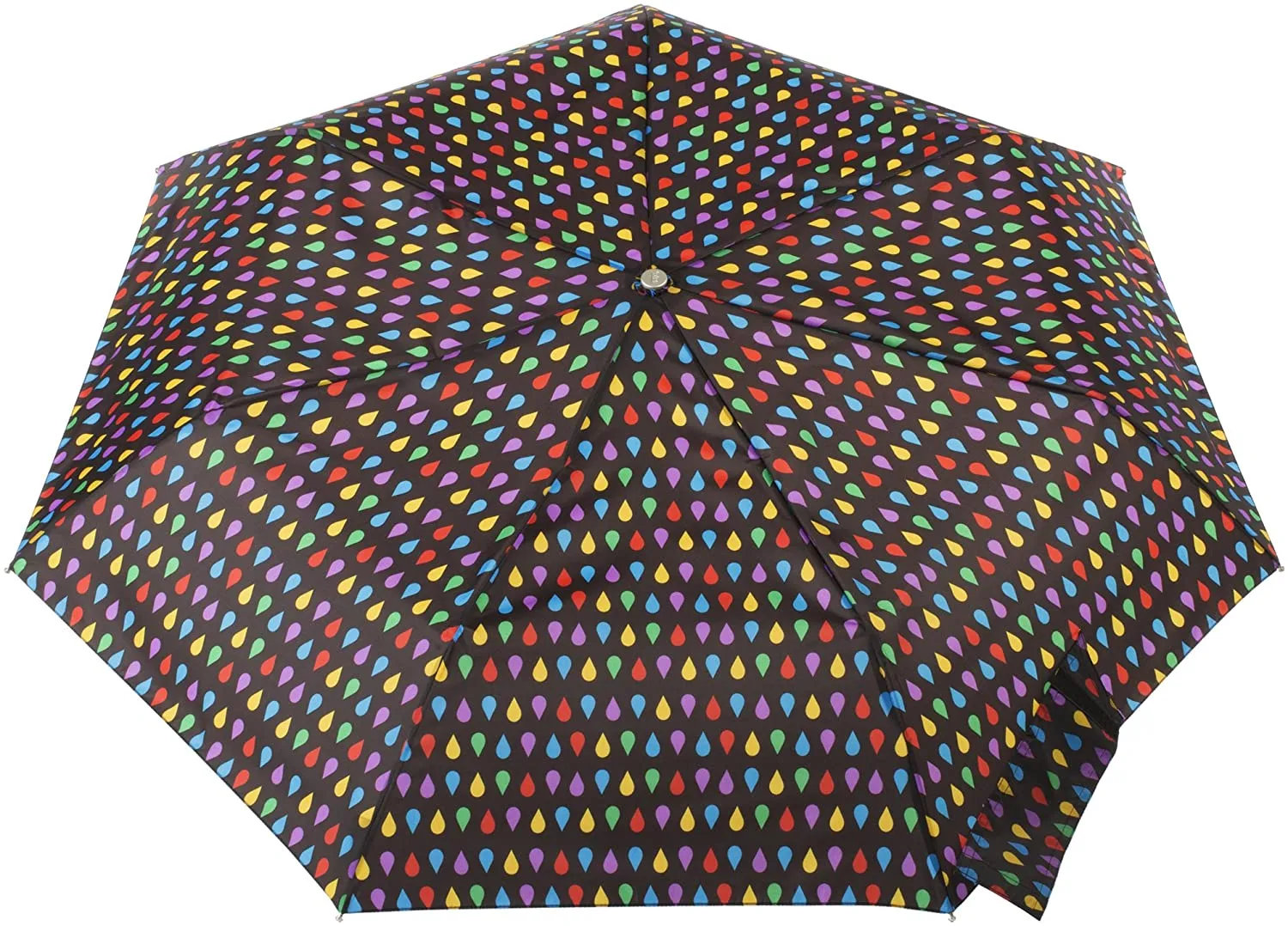 Totes Automatic Open Close Water-Resistant Travel Folding Umbrella [Sun Protection]