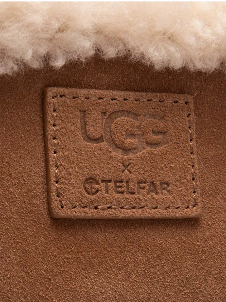 UGG x Telfar Large Shopper, Chestnut