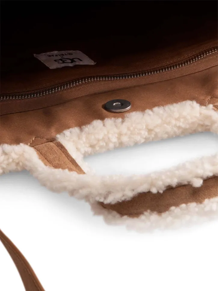 UGG x Telfar Large Shopper, Chestnut