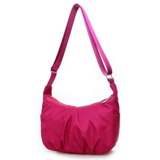 Ultra light Strong Nylon Shoulder Hobo Bag