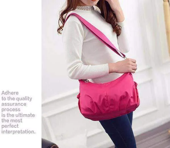 Ultra light Strong Nylon Shoulder Hobo Bag