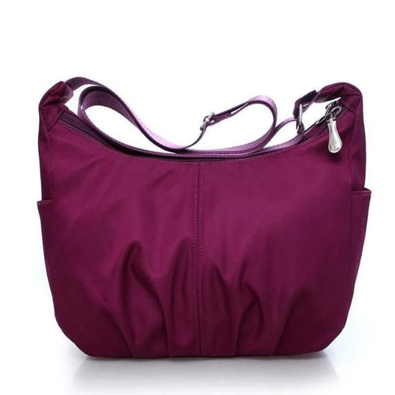 Ultra light Strong Nylon Shoulder Hobo Bag