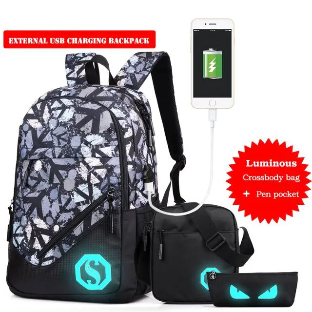 USB Charging  Backpacks for Travel