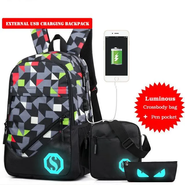 USB Charging  Backpacks for Travel