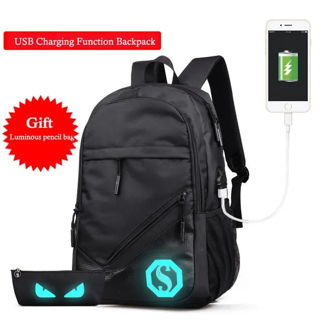 USB Charging  Backpacks for Travel