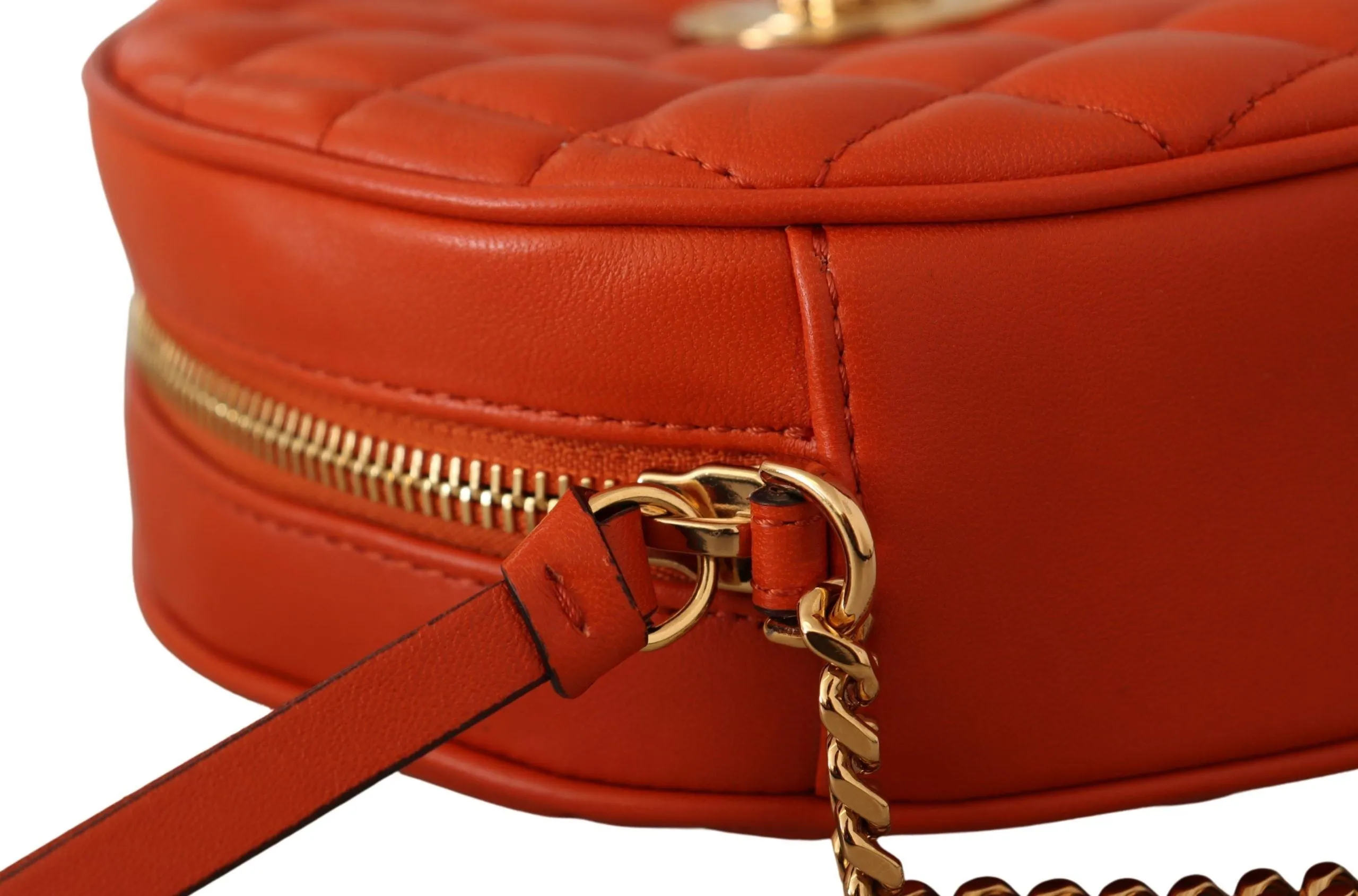 Versace Medusa Red Round Crossbody Shoulder bag