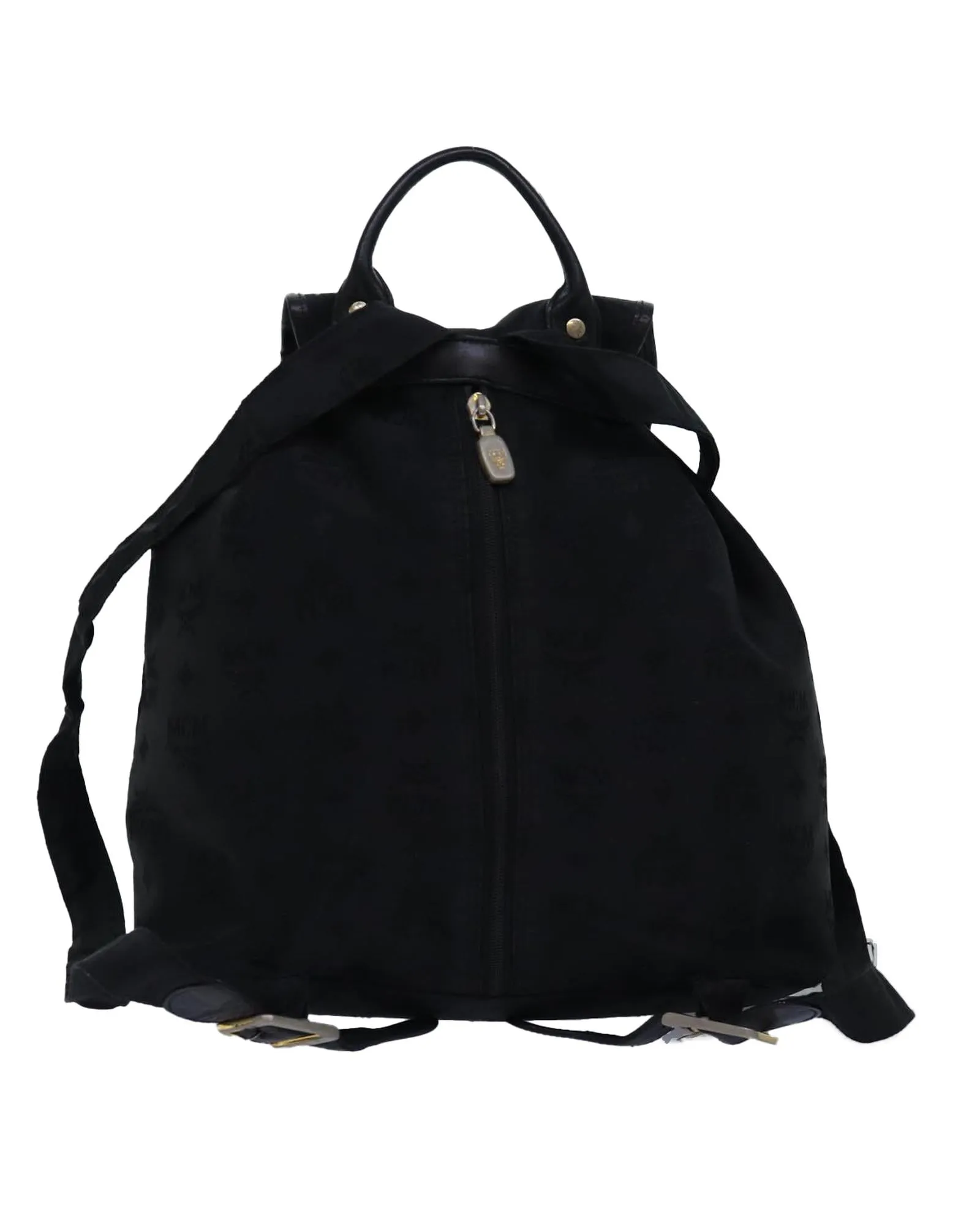 Vicetos Logogram Nylon Backpack with Repaired Shoulder Strap