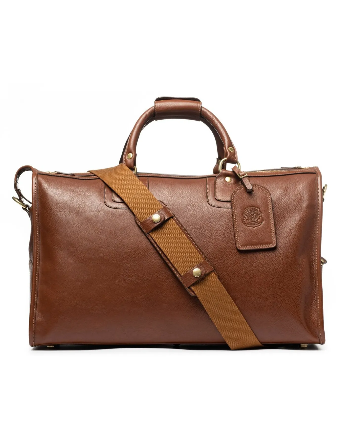 VINTAGE CHESTNUT LEATHER EXPRESS BAG