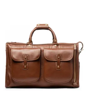 VINTAGE CHESTNUT LEATHER EXPRESS BAG