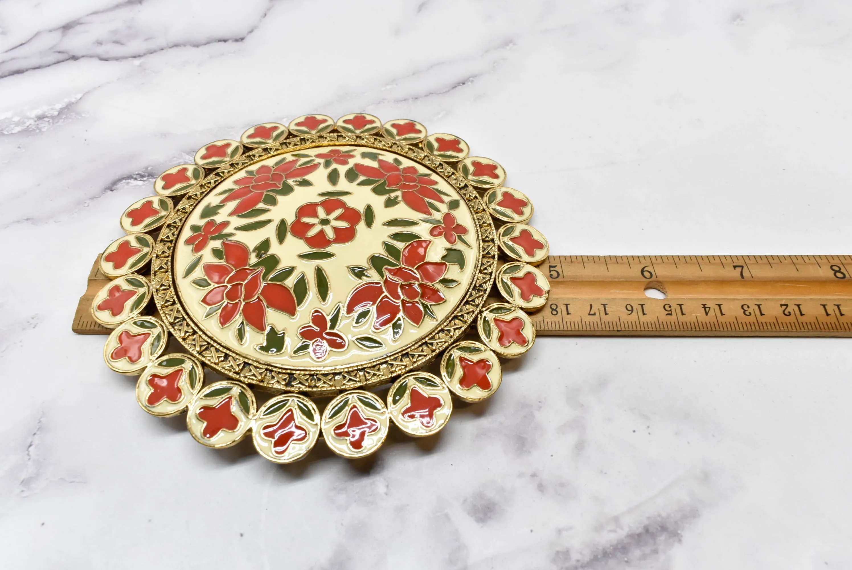 Vintage Floral Buckle