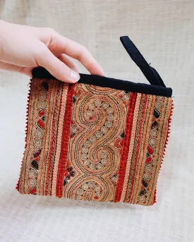 Vintage Hill Tribe Pouch