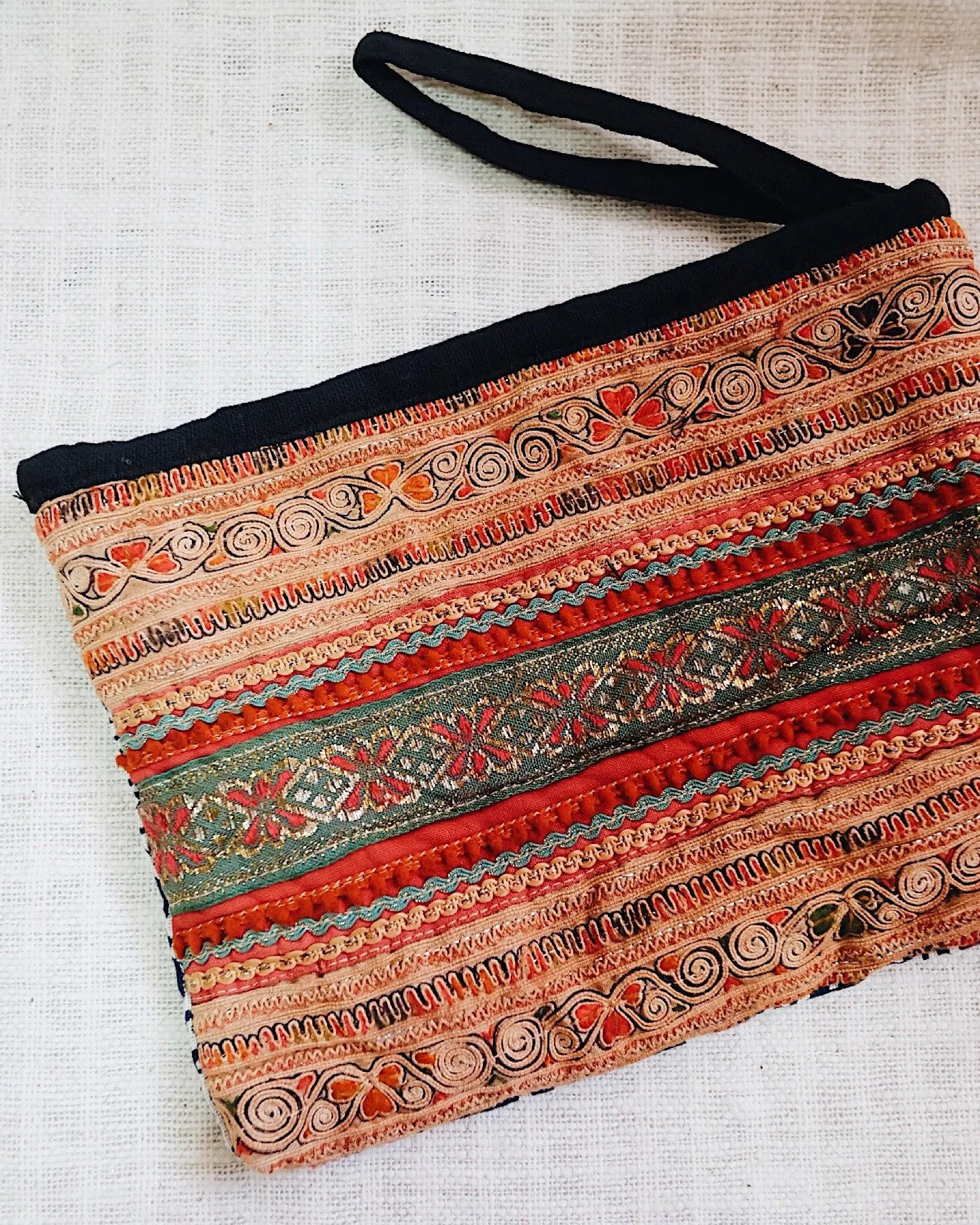 Vintage Hill Tribe Pouch