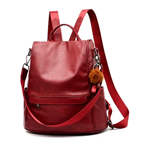 Women Backpack Purse PU Leather