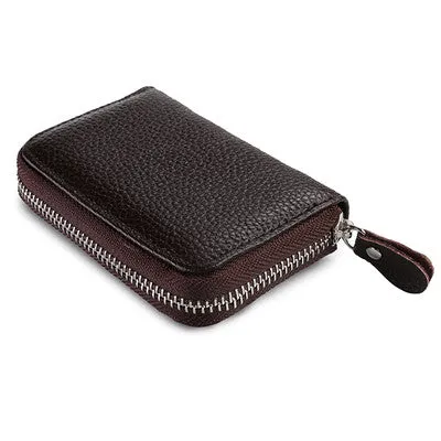 Women zipper credit card holder Patent leather fashion cardholder extendable id holder bags by 8 colors