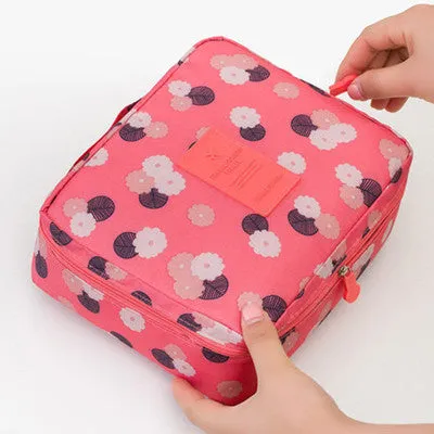 Women's Travel Organization Beauty cosmetic Make up Storage Cute Lady Wash Bags Handbag Pouch Accessories Supplies item Products